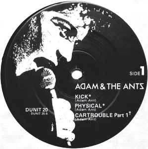 Image of Label Cover of 12" EP - VG/VG - ADAM & THE ANTS, Antmusic EP (Do It Records ; DUNIT 20, UK 1982), couple of scuffs, edge and ring wear, - 1346054S