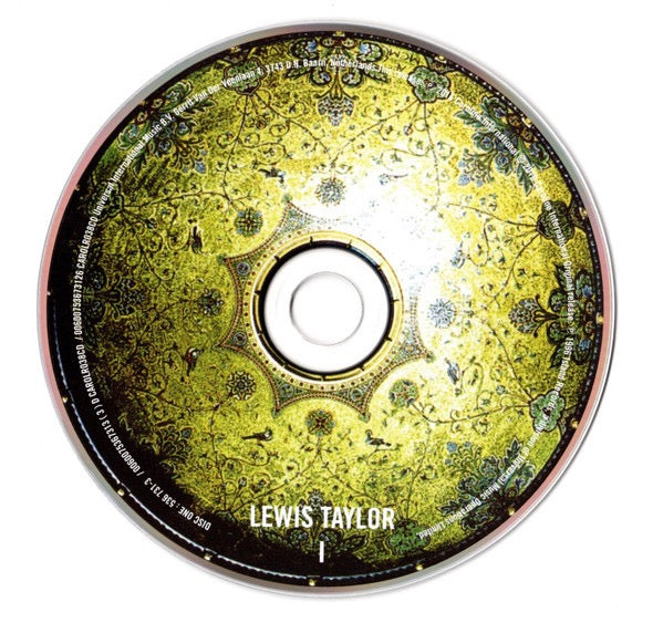 Image of Label Cover of 2xCD - M/M - LEWIS TAYLOR, Lewis Taylor (Island Records; CAROLR038CD, Europe 2016 Reissue, Double CD Case), SEALED, - 1336068E
