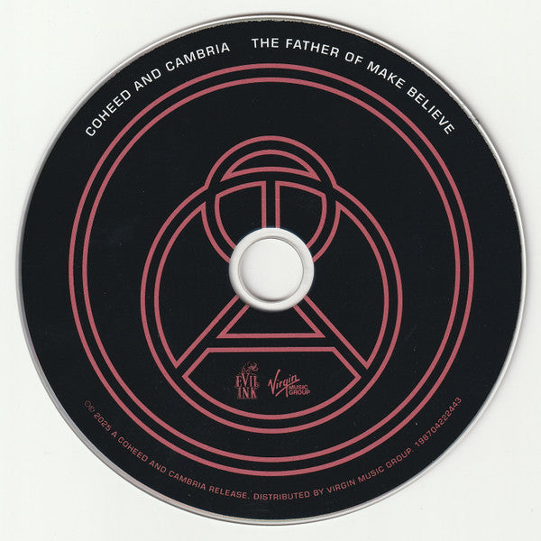 Image of Label Cover of CD - EX/EX - COHEED AND CAMBRIA, Vaxis III: The Father Of Make Believe (Evil Ink Records; 198704222443, US 2025, Digipak, Poster), Opened Instore, Unplayed, - 1356101S