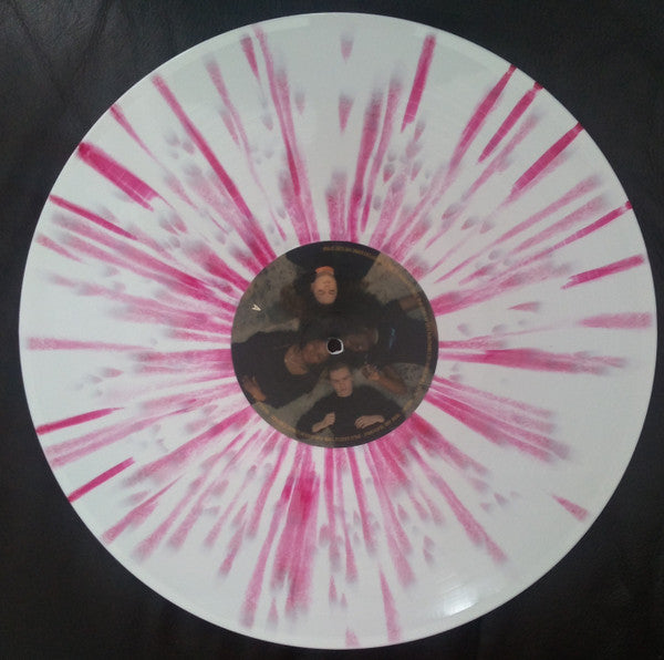Image of Label Cover of LP - EX/EX - GAZELLE TWIN, Then You Run - Original Score (Invada; INV300LP, Europe 2023, White With Berry-Pink Splatter Vinyl), , - 1326315E
