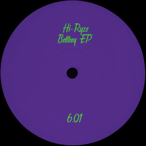 Image of Front Cover of 12" - /VG - HI-RYZE, Bellboy EP (PARTOUT; 6.01, France 2019, Plain Sleeve), , - 1326345E