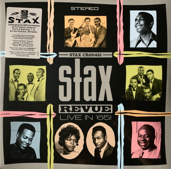 Image of Front Cover of 2xLP - NEW/NEW - VARIOUS, Stax Revue: Live In '65 (Stax; CR00451, Europe 2025, Compilation, Stereo), , - 1336330E