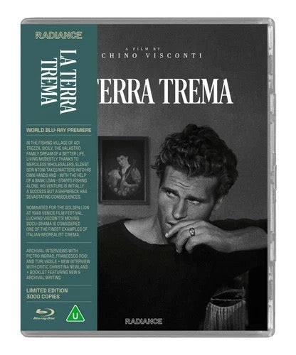 Image of Front Cover of DVD - M/M - LUCHINO VISCONTI, La Terra Trema (Radiance ; 122, Europe 2025), Sealed, - 1336146E