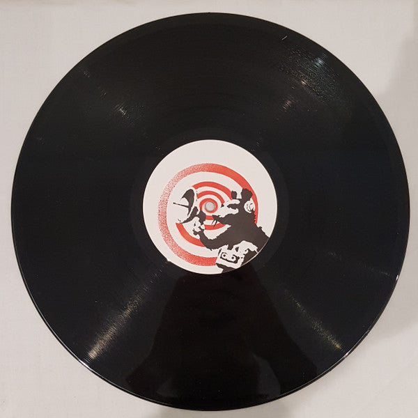 Image of Label Cover of LP - G+/G+ - DIRTY FUNKER, Future (Spirit Recordings; DF007, UK 2008, Limited Banksy Cover White/Red), , - 1346264S