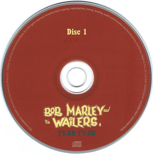 Image of Label Cover of 3xCD - VG/VG+ - BOB MARLEY AND THE WAILERS, Fy-Ah, Fy-Ah (Universal; 0602498679654, Europe 2004, Book Sleeve), , - 1316620C