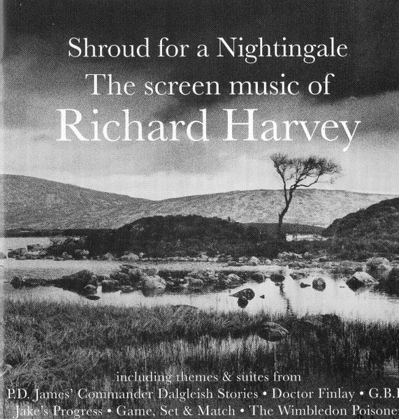 Image of Front Cover of CD - VG+/VG+ - RICHARD HARVEY, Shroud For A Nightingale - The Screen Music of (Silva Screen Records; FILMCD 172, UK 1996, Jewel Case), , - 1316787C