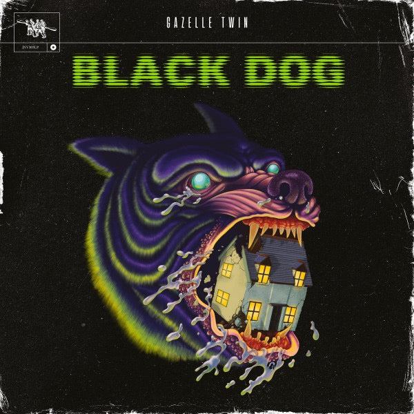 Image of Front Cover of LP - EX/VG+ - GAZELLE TWIN, Black Dog (Invada; INV305LP, UK 2023, Gatefold, Insert, Frosted Clear Vinyl), Still In Opened Shrinkwrap With Hype Sticker, - 1316771C