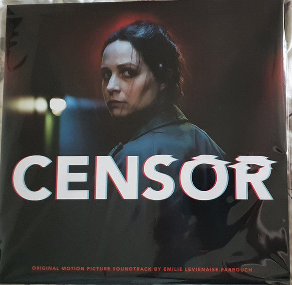 Image of Front Cover of LP - EX/EX - EMILIE LEVIENAISE-FARROUCH, Censor (Invada; INV269LP, Europe 2021, Insert, Limited Edition, Clear Black Smoke Vinyl), , - 1446109S