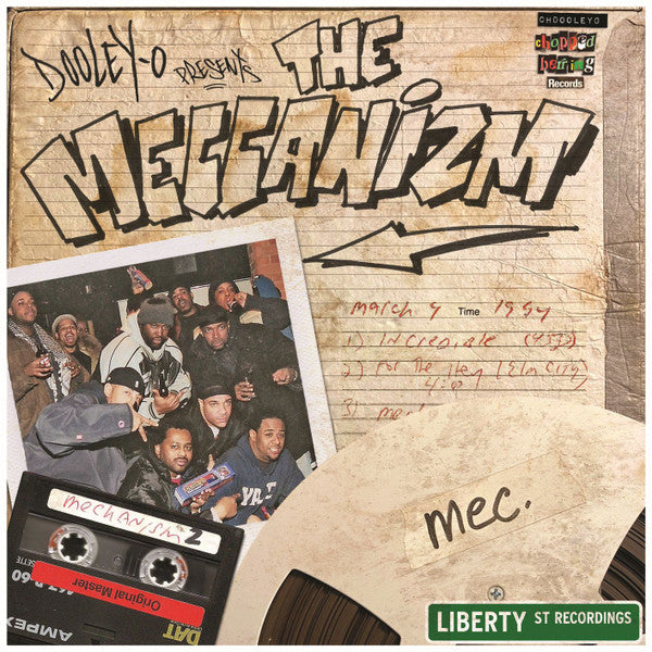 Image of Front Cover of 12" EP - EX/EX - DOOLEY-O PRESENTS THE MECCANIZM, Dooley-O Presents The Meccanizm (Chopped Herring Records; CHDOOLEYO, UK 2021, Limited Edition, Green Vinyl), , - 1446122S