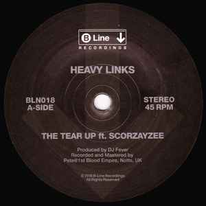 Image of Back Cover of 7" EP - EX/VG+ - HEAVY LINKS, The Tear Up / And What (B-Line Recordings; BLN018, UK 2016, Stickered plain sleeve), , - 1456513S