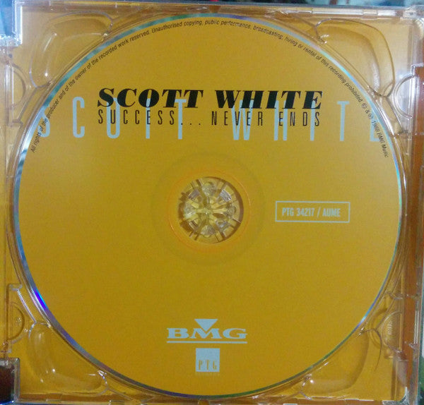 Image of Label Cover of CD - EX/EX - SCOTT WHITE, Success... Never Ends (PTG Records ; PTG 34217, Netherlands 2016 Reissue), Opened Instore, - 1456566S