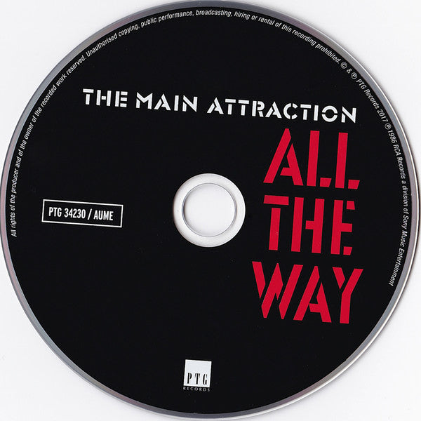 Image of Label Cover of CD - EX/EX - THE MAIN ATTRACTION, All The Way (PTG Records ; PTG 34230, Netherlands 2017 Reissue, Super Jewel case), Opened Instore, - 1456569S