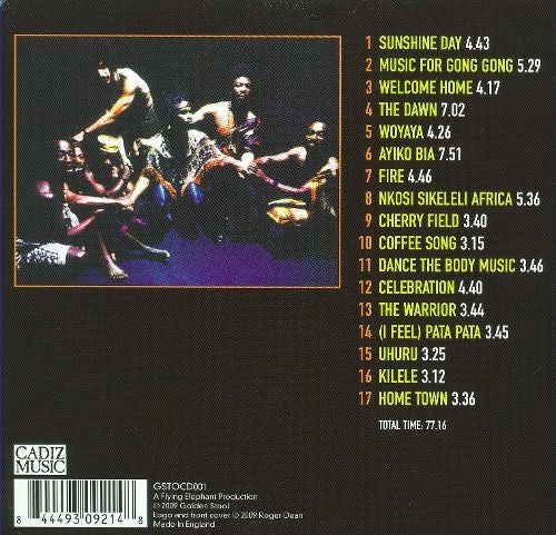 Image of Back Cover of CD - M/M - OSIBISA, The Very Best Of (Cadiz Music; GSTOCD001, Europe 2009, Digipak), SEALED, - 1416523C
