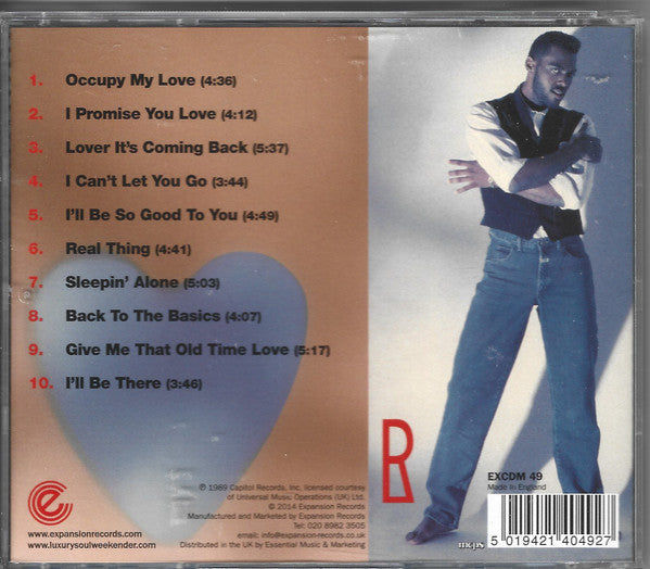 Image of Back Cover of CD - EX/EX - BERT ROBINSON, I Promise You Love (Expansion; EXCDM 49, UK 2014), Opened Instore, - 1456572S