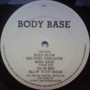 Image of Back Cover of 12" - /G+ - BODY BASE, Body Blow (Body Base; BB01, UK 1991), Lots of small marks across both sides. Slight crackle throughout., - 1546122S