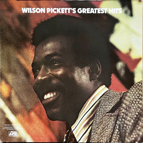 Image of Front Cover of LP - VG+/VG+ - WILSON PICKETT, Wilson Pickett's Greatest Hits (Atlantic; ATL 60 038, Germany 1979, Gatefold), , - 1516285C