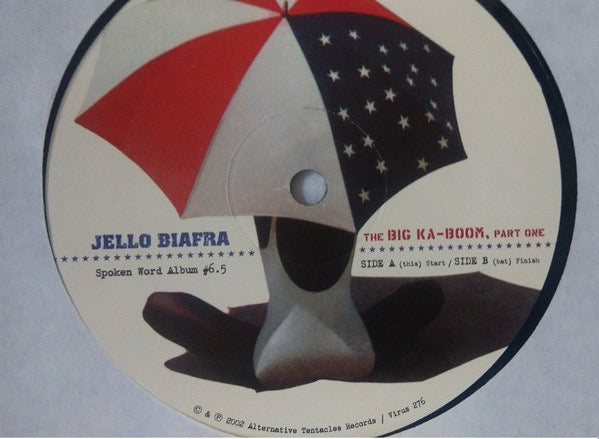 Image of Label Cover of LP - VG/VG - JELLO BIAFRA, The Big Ka-Boom, Part One (Alternative Tentacles; VIRUS 276, US 2002, Insert), , - 1516302C