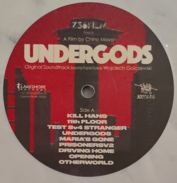 Image of Label Cover of LP - EX/EX - WOJCIECH GOLCZEWSKI, Undergods (Original Soundtrack) (Invada; INV261LP, UK 2021, Insert, Limited Edition, Grey Wasteland, Marbled), , - 1546236S