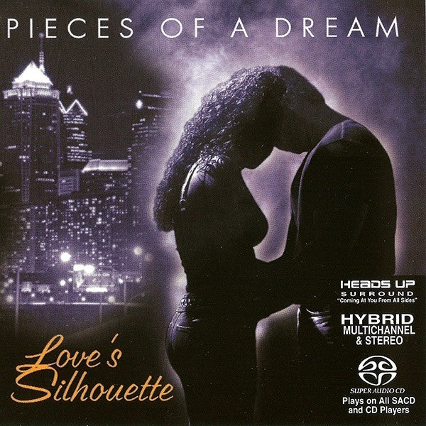 Image of Front Cover of CD - VG+/EX - PIECES OF A DREAM, Love's Silhouette (Heads Up International; HUCD 9071, US 2003 Reissue, Super Jewel case), Opened Instore, - 1556416S
