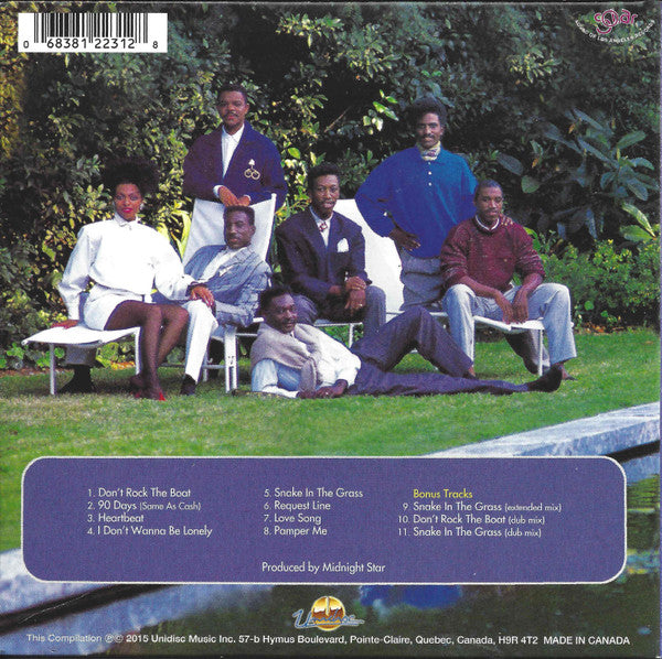 Image of Back Cover of CD - VG+/EX - MIDNIGHT STAR, Midnight Star (Unidisc ; AGEK-2231, Canada 2015), , - 1556462S