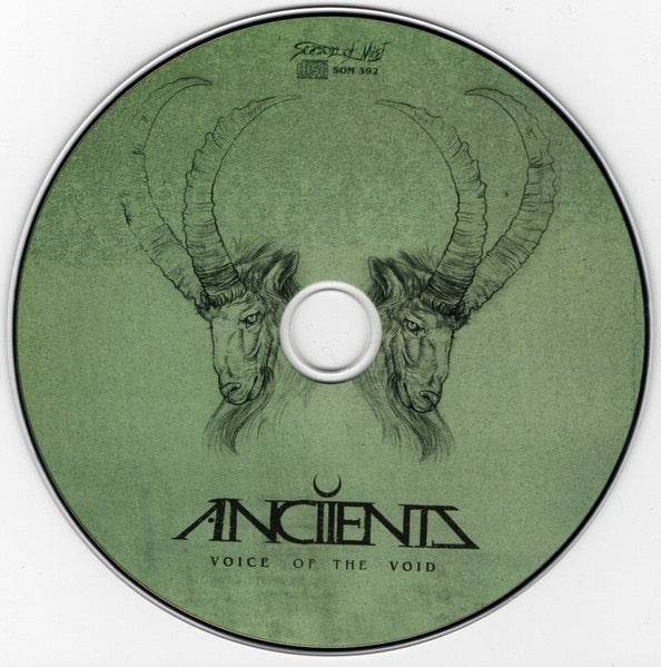 Image of Label Cover of CD - M/M - ANCIIENTS, Voice Of The Void (Season Of Mist; SOM 392D, Europe 2016, Digipak), Still SEALED In Stickered Shrinkwrap, - 1516624C
