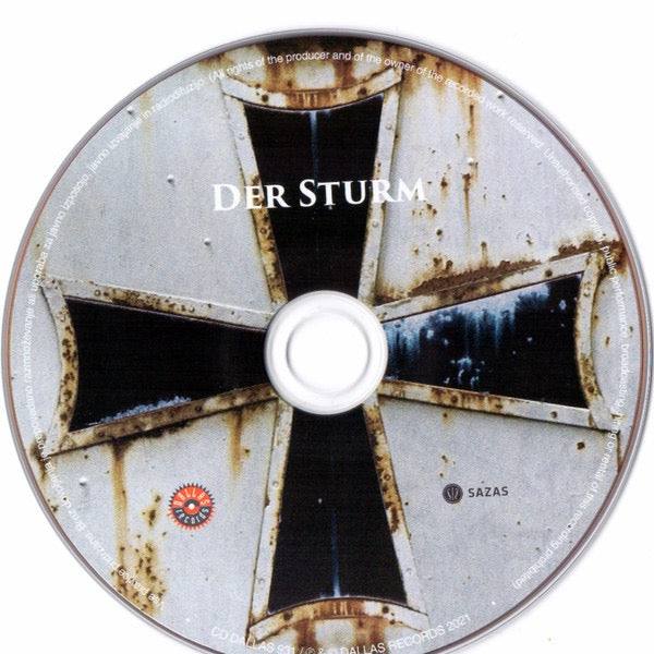 Image of Label Cover of CD - VG+/VG+ - 300,000 V.K., Der Sturm (Dallas Records; CD DALLAS 931, Slovenia 2022, Digipak), , - 1636088E
