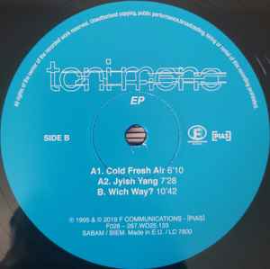 Image of Label Cover of 12" - EX/EX - TONI MONO, Toni Mono EP (F Communications; F028, France 2020, Company Sleeve), Opened Instore, - 1646132S