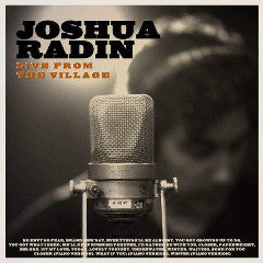 Image of Front Cover of 2xLP - VG+/EX - JOSHUA RADIN, Live From The Village (Glass Bead Music; GBM-03, US 2016, Gatefold), Corner Bump, - 1626153E