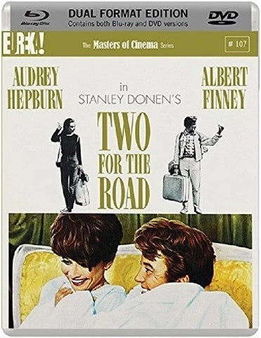 Image of Front Cover of 2xDVD - VG+/VG+ - STANLEY DONEN, Two for the Road (Eureka!; EKA70161, Europe , Dual Format Blu ray + DVD), , - 1636192E
