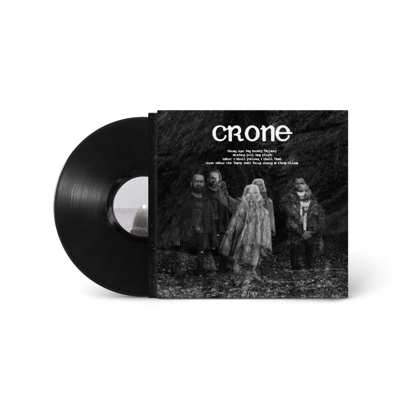 Image of Back Cover of LP - NEW/NEW - ONE LEG ONE EYE, Crone (AD 93; WHYT110LP, UK 2026), , - 2136158E