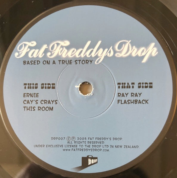 Image of Label Cover of 2xLP - NEW/NEW - FAT FREDDY'S DROP, "Based On A True Story" (The Drop; DRP7LP21, UK 2026 Reissue, Gatefold, Insert, Limited to 3000. Obi), , - 2236224E