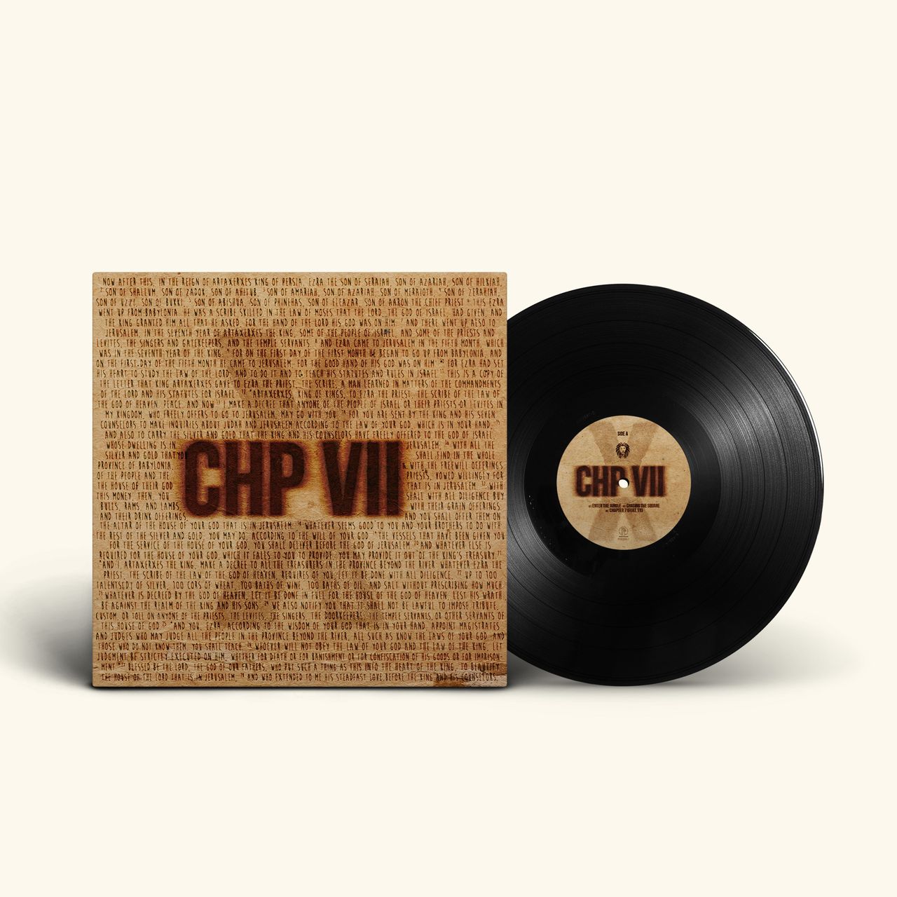 Image of Label Cover of 12" EP - NEW/NEW - EZRA COLLECTIVE, Chapter 7 (10th Anniversary Edition) (Partisan Records; PTSN1585-1, UK 2026 Reissue), , Chapter 7 (10th Anniversary Edition), pressed on standard black vinyl, housed in a single sleeve jacket with printed inner sleeve, featuring credits and a message from the band. - 9398320C