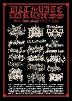 Image of Front Cover of Book - VG/VG+ - DAYAL PATTERSON PATTERSON, Ultimate Darkness Zine Anthology 1995 - 2017 (, Europe 2017, Paperback), , - 1636254E