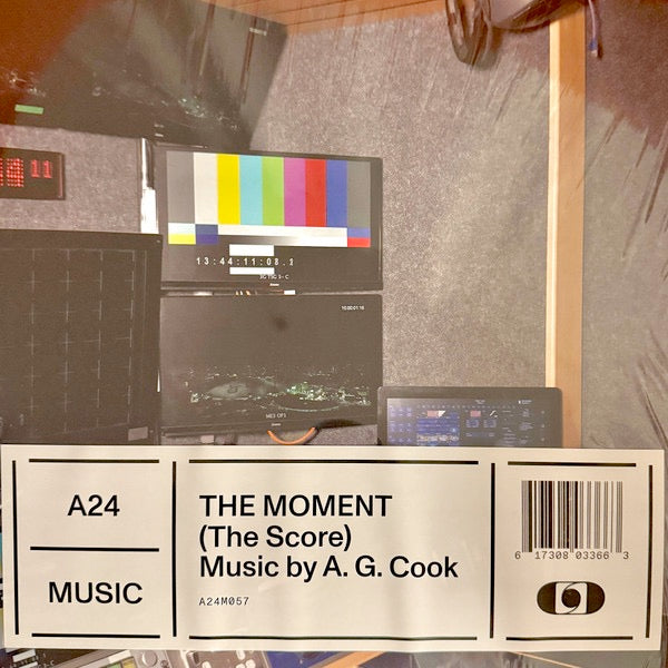 Image of Front Cover of LP - NEW/NEW - A.G. COOK, The Moment (The Score) (A24 Music; A24M057LP, UK 2026, Standard Sleeve, Black Vinyl), , A. G. Cook s original score for The Moment pressed on black vinyl. - 1716071C