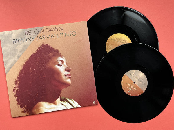 Image of Label Cover of LP - VG+/EX - BRYONY JARMAN-PINTO, Below Dawn (Tru Thoughts; TRULP450, Europe 2024), Still in shrink. Pristine discs., - 1746066S