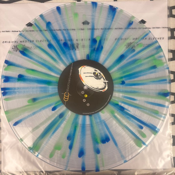 Image of Label Cover of 2xLP - NEW/NEW - DELTRON 3030, Deltron 3030 (Bulk Recordings; DEL75050-LP, US 2025 Reissue, Clear / Yellow / Black Splatter Vinyl, Clear / Blue / Green Splatter Vinyl, Del the Funky Homosapien), , Deltron 3030 is in fact a concept album, taking the listener on a paranoid journey set in a dystopian year 3030 dealing with viruses, the apocalypse, an oppressive government, and a war waged against a huge company called the Corporate Bank of Time that rules the universe. - 2156091S