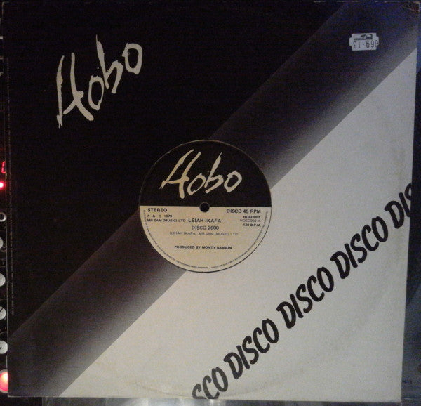 Image of Label Cover of LP - VG/VG+ - LEIAH IKAFA, Disco 2000 / Together In Love (Hobo; HOSD002, UK 1979, Clear vinyl), , - 1726309E