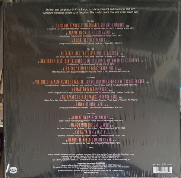 Image of Back Cover of 2xLP - VG+/VG - CHRIS BANGS PRESENTS VARIOUS, The Playbox (BGP Records; BGP2 319, Europe 2025, 2 Inners), Light Marks only., - 1716419C