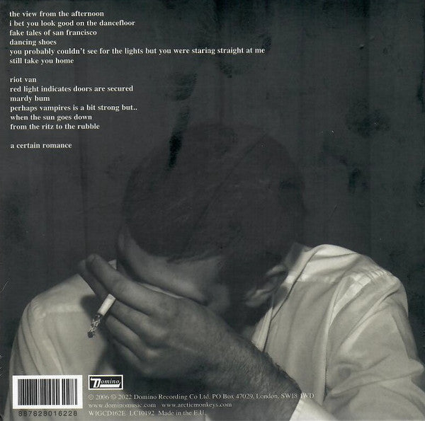Image of Back Cover of CD - NEW/NEW - ARCTIC MONKEYS, Whatever People Say I Am, That's What I'm Not (Domino; WIGCD162E, Europe Reissue, Card Sleeve), , - 2136109E