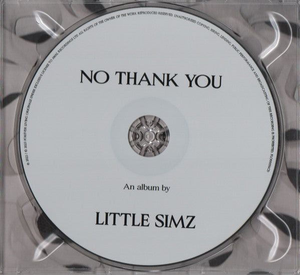 Image of Label Cover of CD - EX/EX - LITTLE SIMZ, No Thank You (Forever Living Originals; FLO00016CD, UK 2023 Reissue), Opened Instore, - 1756170S