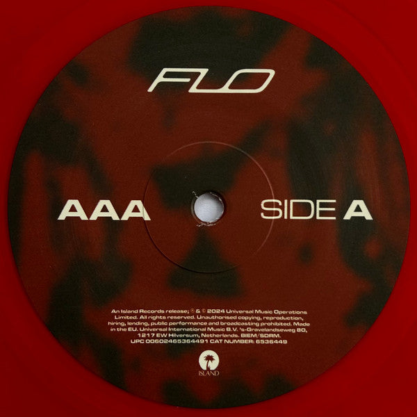 Image of Label Cover of LP - EX/EX - FLO, Access All Areas (Island Records; none, Europe 2024, Inner, Red Transparent), , - 1746233S