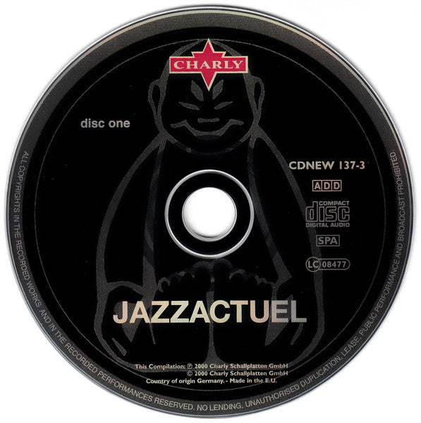 Image of Label Cover of 3xCD - VG+/VG+ - VARIOUS, Jazzactuel (Charly Records; CDNEW 137-3, Germany 2000, Box Set, Booklet), , - 1736302E