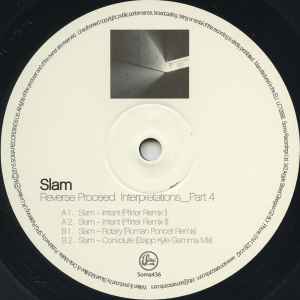 Image of Label Cover of 12" - VG+/VG+ - SLAM, Reverse Proceed Interpretations_Part 4 (Soma Quality Recordings; Soma436, UK 2015, Picture Sleeve), , - 1716732C
