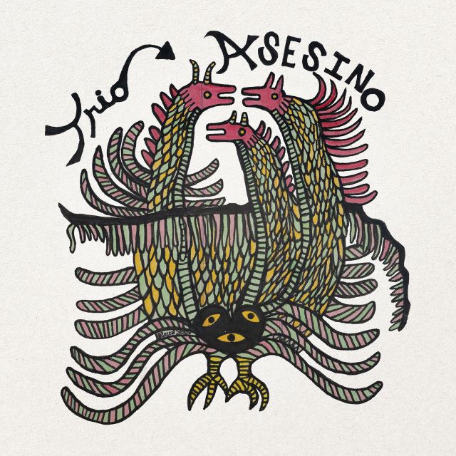 Image of Front Cover of LP - NEW/NEW - ADRIAN QUESADA, Trio Asesino (ATO Records; ATO0714, US 2026, Inner, Standard Opaque Red), , Adrian Quesada (of Black Pumas) is a GRAMMY winning and Oscar-nominated artist. His new project, Trio Asesino , debuted on tour with Hermanos Gutierrez. The trio s self-titled album features a hypnotic assortment of instrumental songs with Quesada's signature warm analogue production. The trio includes Joshy Soul (Teskey Brothers, Curtis Harding) on keys and Jay Mumford (J Zone