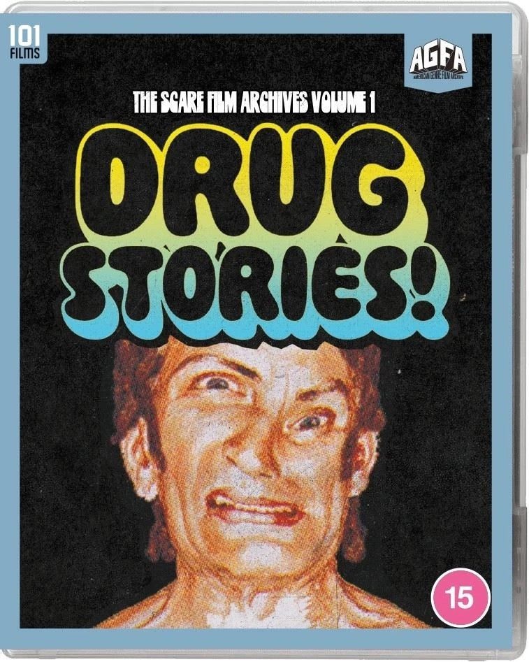 Image of Front Cover of Blu-Ray - VG+/VG+ - VARIOUS, The Scare Film Archives Volume 1 - Drug Stories (101 Films; 101AGFA008, UK , Slipcase), , - 1736324E