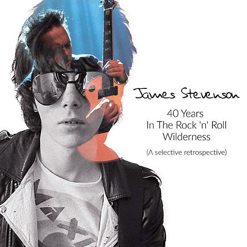 Image of Front Cover of CD - M/M - JAMES STEVENSON, 40 Years In The Rock n Roll Wilderness (Pink Gun; pinkgCD4, 2018, Jewel Case), SEALED, - 1816003C
