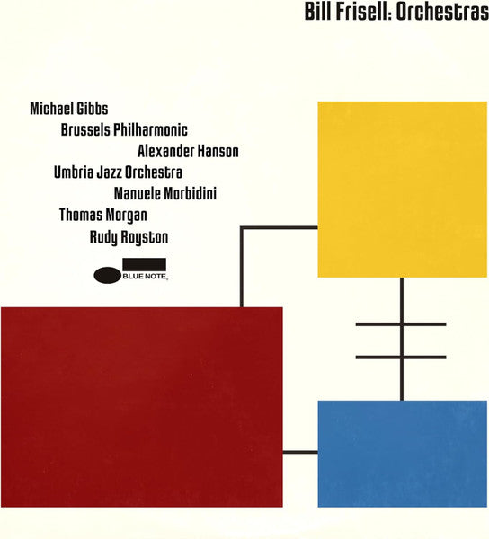 Image of Front Cover of 3xLP - VG+/EX - BILL FRISELL, Orchestras (Blue Note; 00602458837483, USA & Europe 2024, Triple Gatefold), Opened Instore, light crease on top corner, - 1846030S