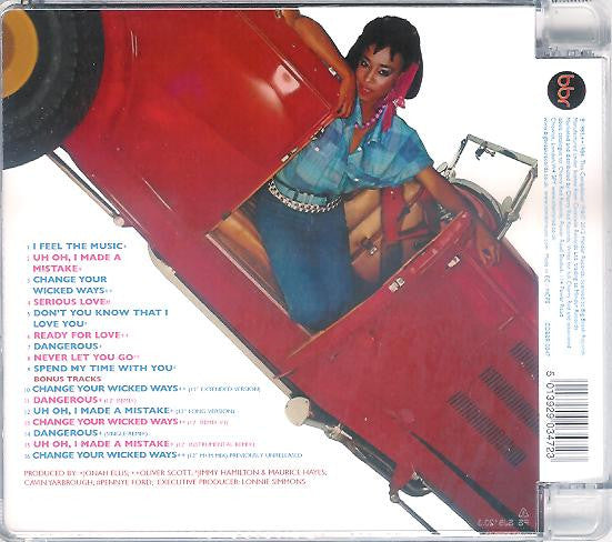 Image of Back Cover of CD - VG+/VG+ - PENNYE FORD, Pennye (Big Break Records; CDBBR 0047, UK 2012 Reissue, Super Jewel case), , - 3516575C