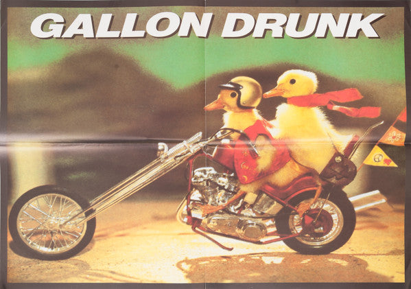 Image of Label Cover of LP - VG/VG - GALLON DRUNK, You, The Night...And The Music (Clawfist; HUNKA LP1, UK 1992, With Poster), Edge wear, light marks. Unused poster - VG+., - 1816416C
