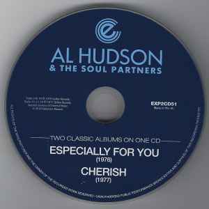 Image of Label Cover of CD - EX/EX - AL HUDSON & THE SOUL PARTNERS*, Especially For You / Cherish (Expansion; EXP2CD51, UK 2019, Jewel Case, Booklet), , - 1836079E